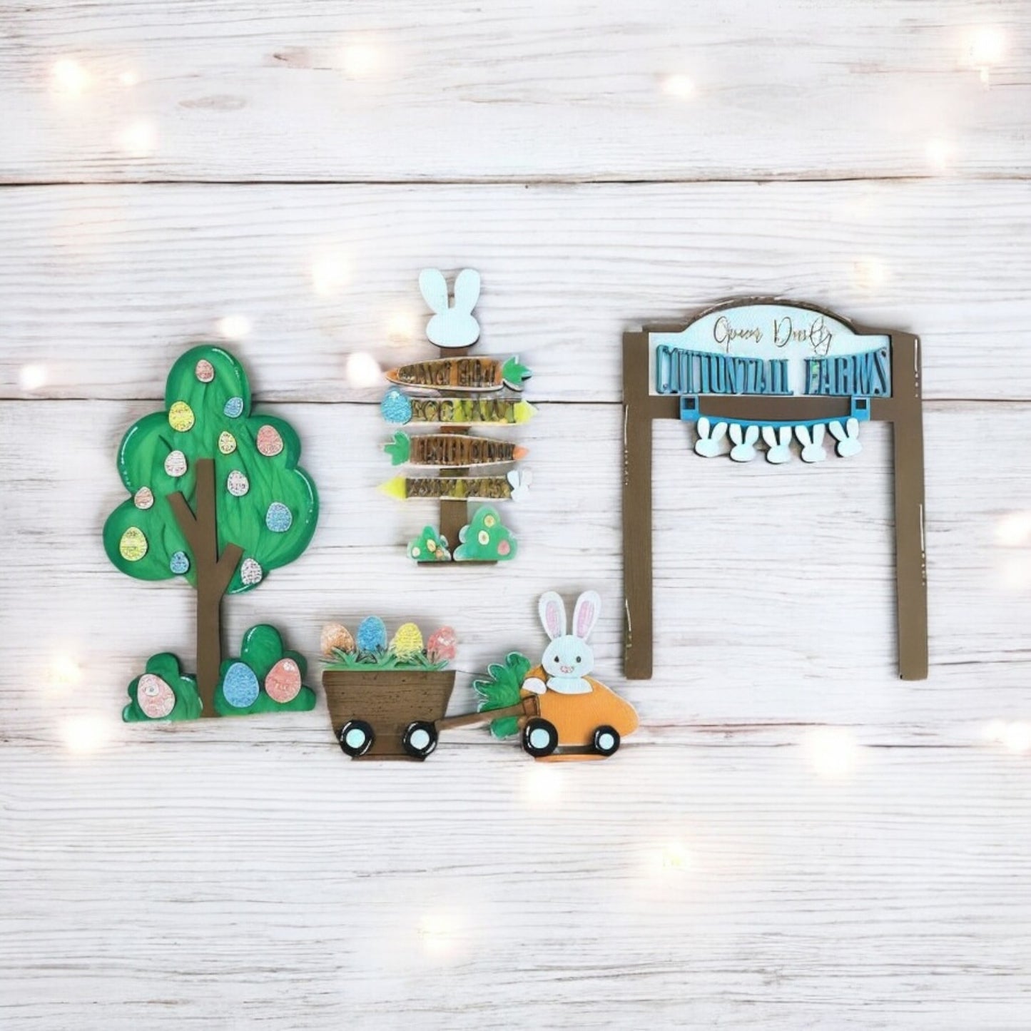 Easter Add On for Wooden Village