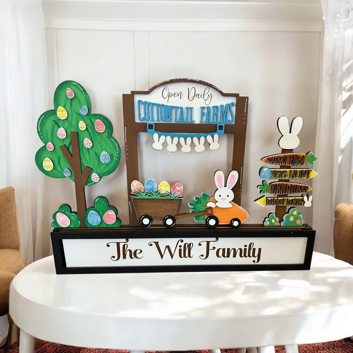 Easter Add On for Wooden Village