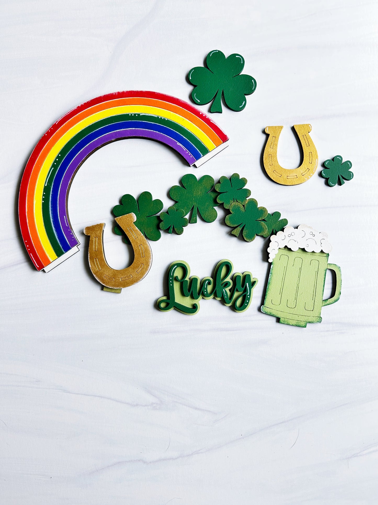 St Patrick's Day Add On for Wooden Village