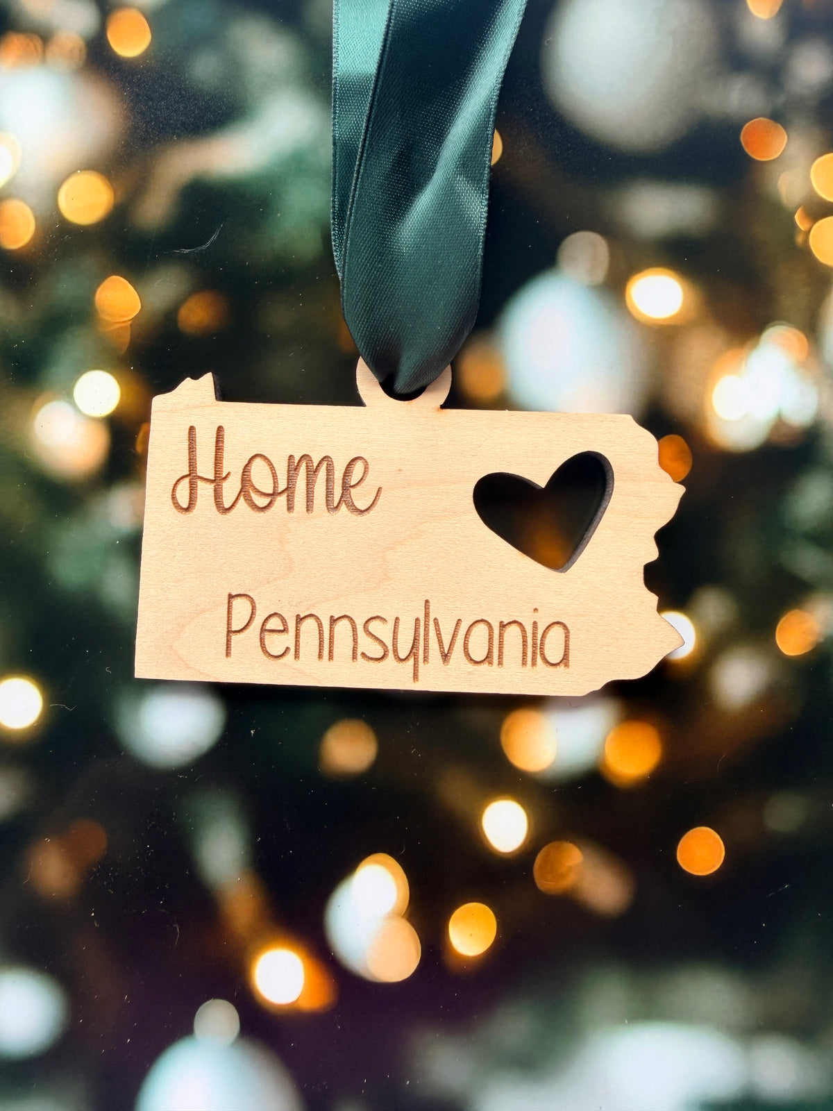 Pennsylvania Home Christmas Ornament