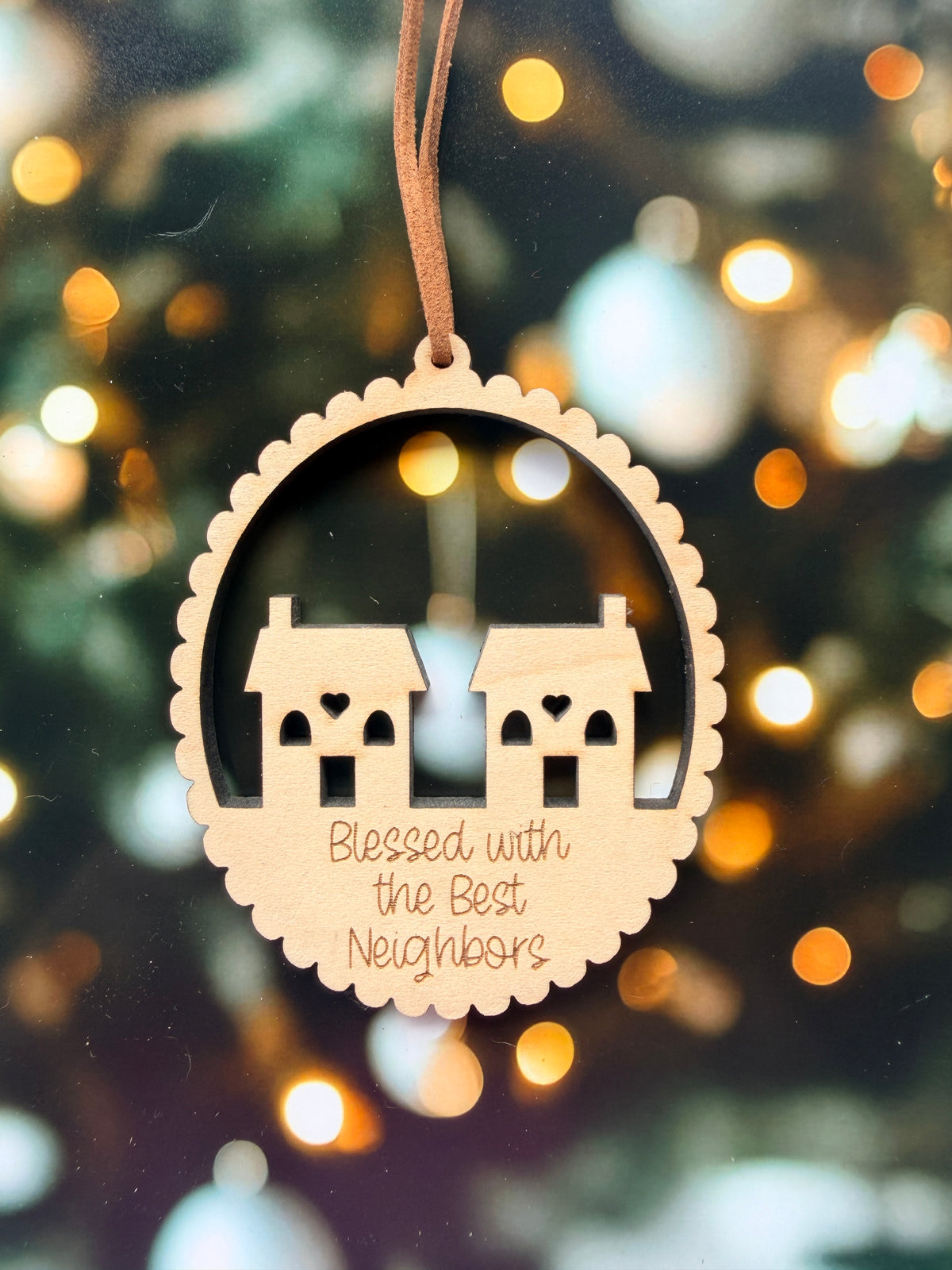 Best Neighbors Christmas Ornament