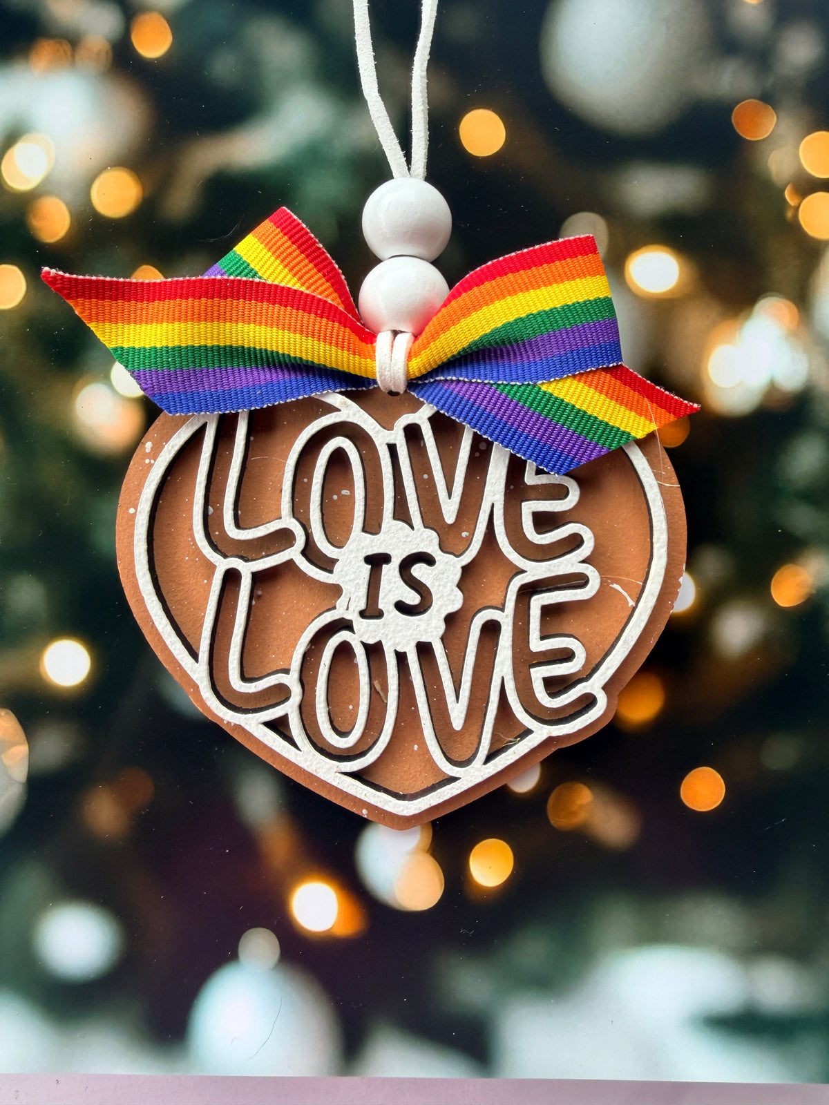 Love is Love Christmas Ornament