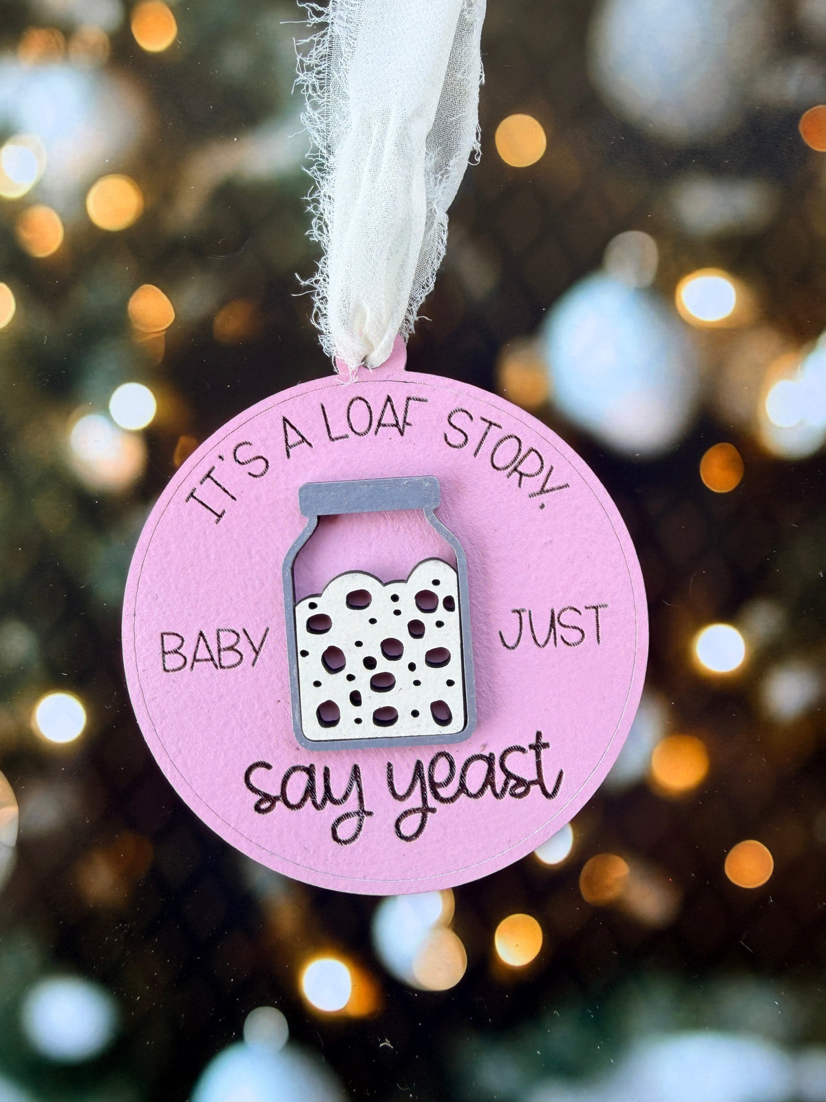 It’s a Loaf Story Christmas Ornament
