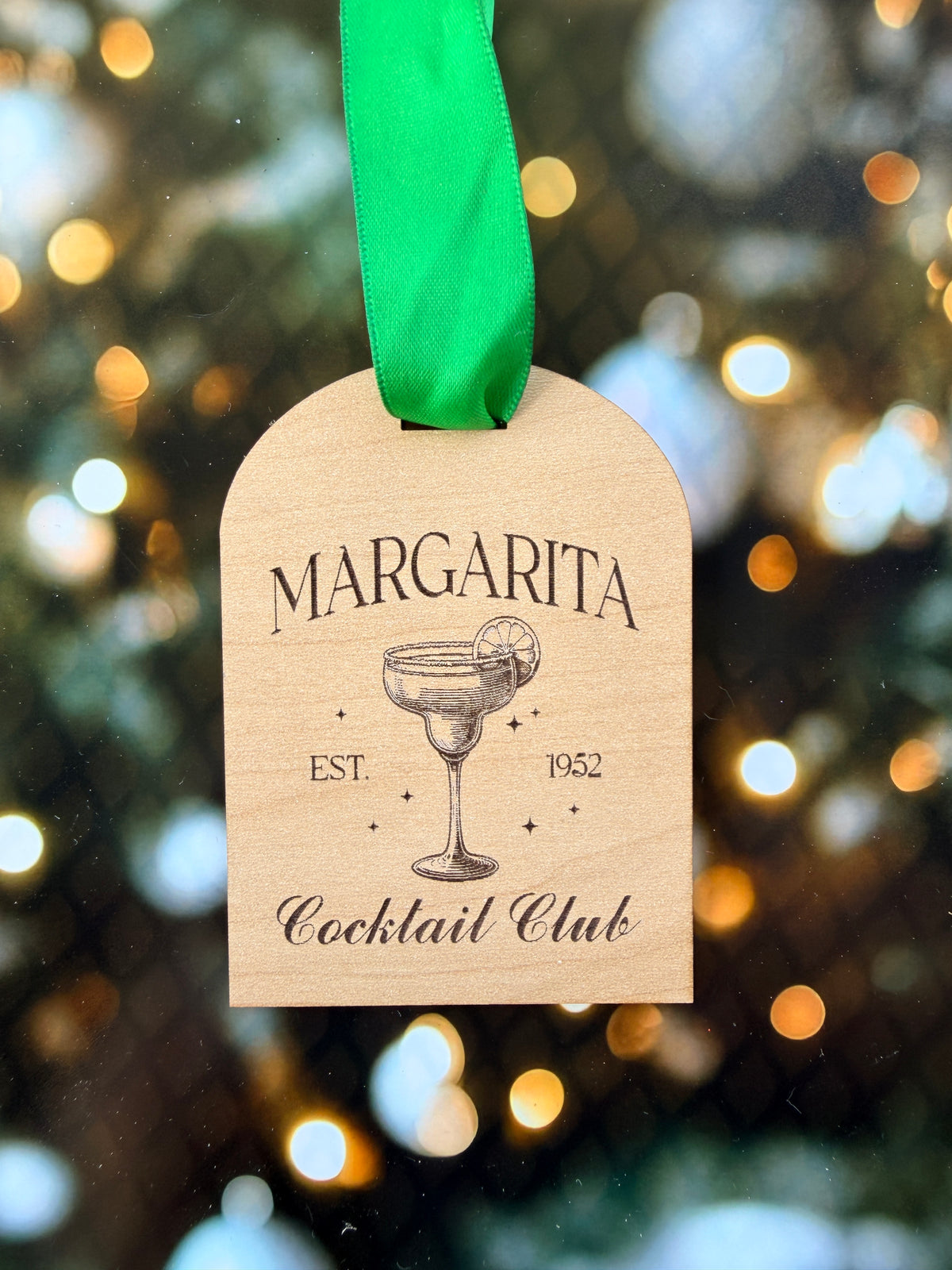 Margarita Cocktail Club Christmas Ornament