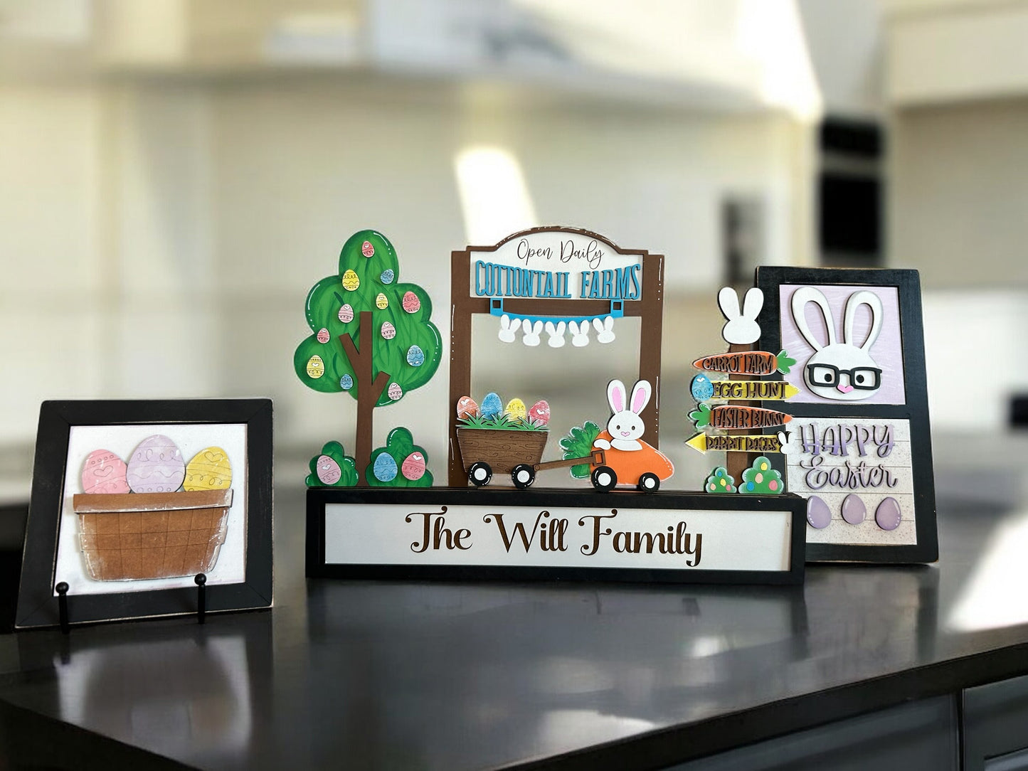 Easter Add On for Wooden Village