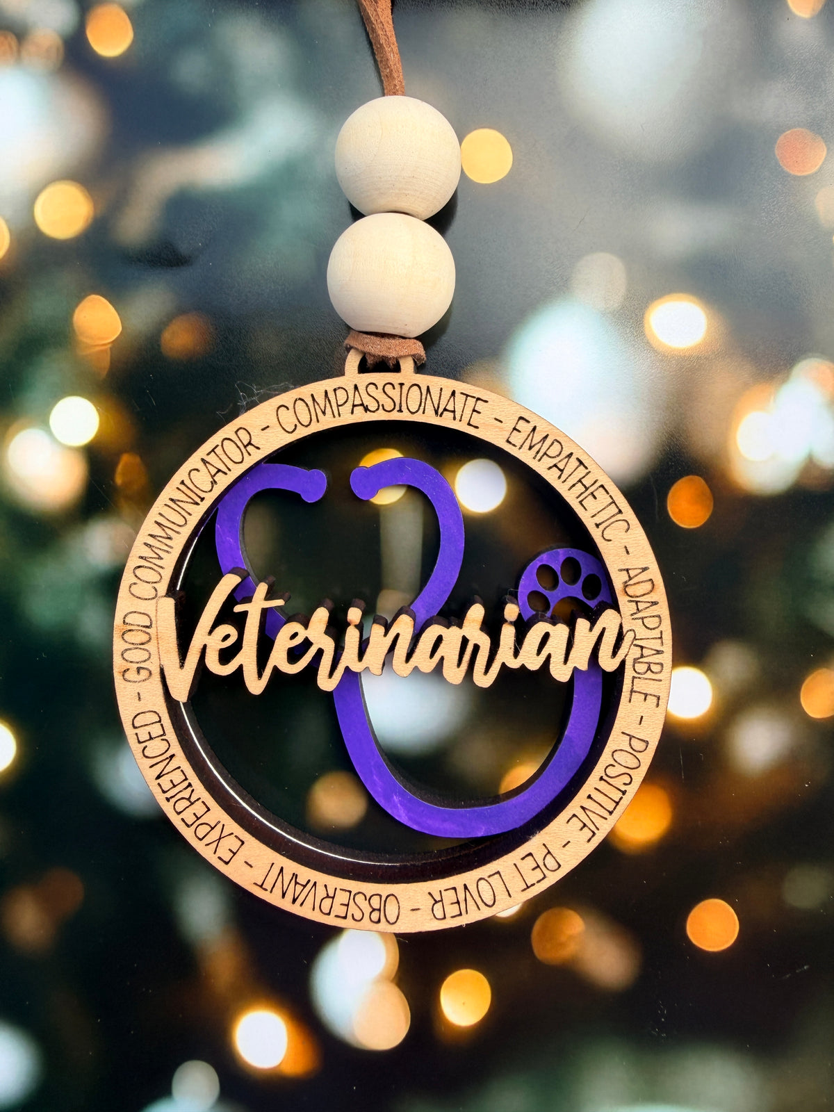 Veterinarian Christmas Ornament