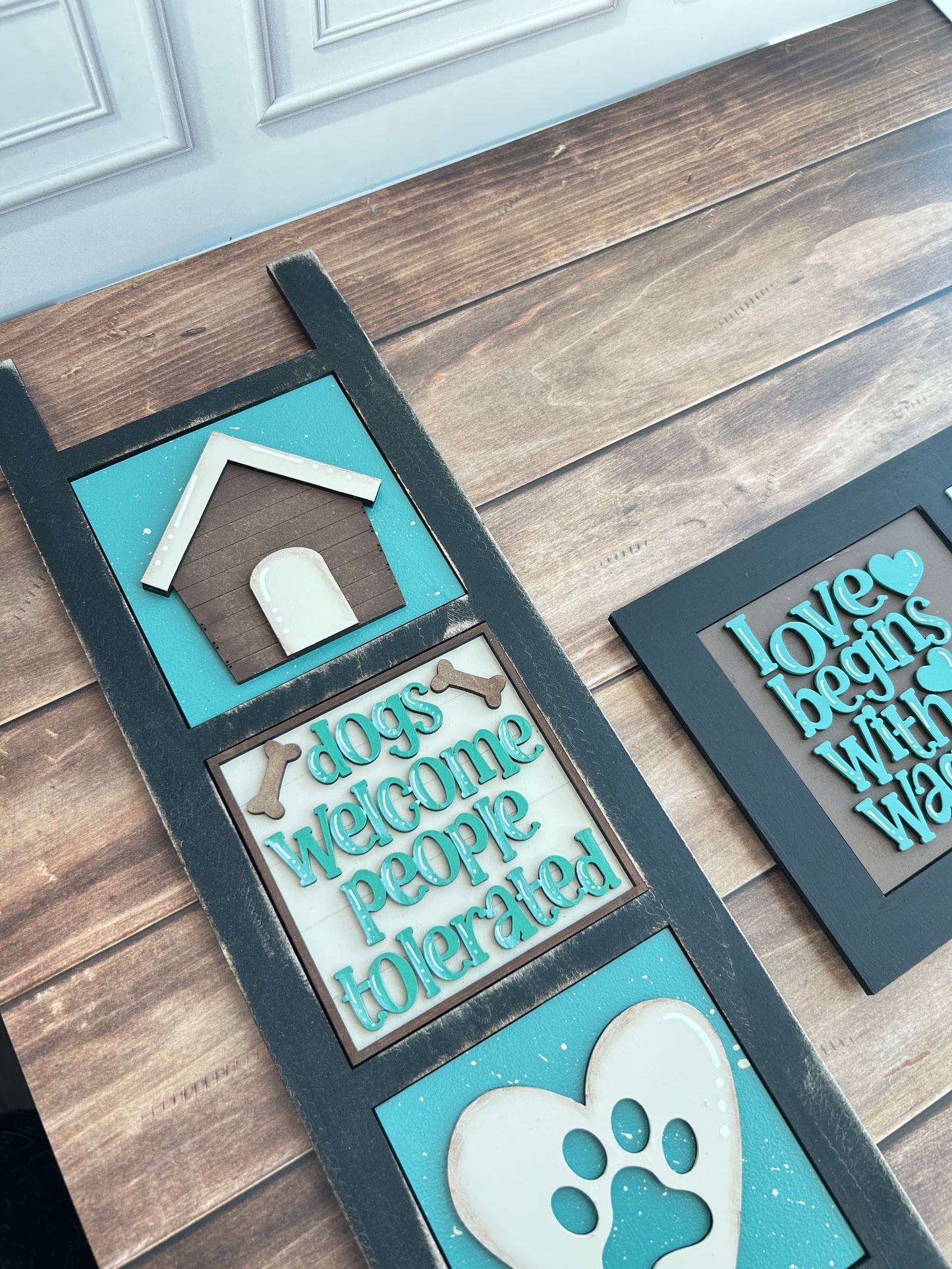 Love Begins with a Wag Tile Collection