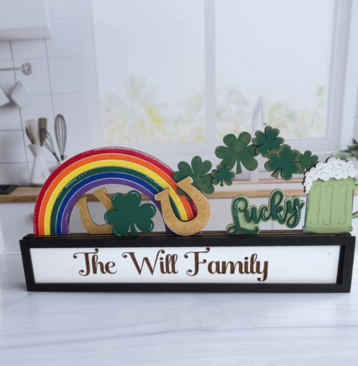 St Patrick's Day Add On for Wooden Village