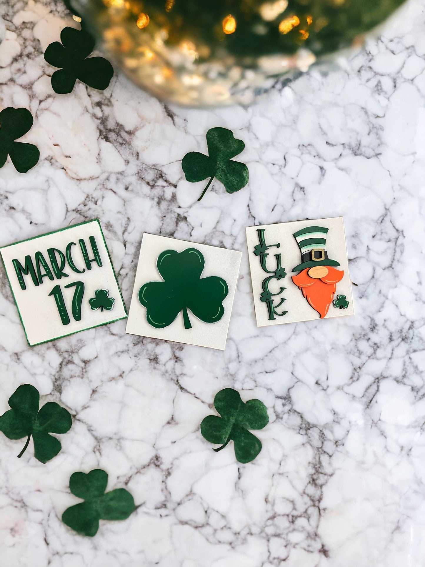 St Patrick's Day Interchangeable Sign Tiles