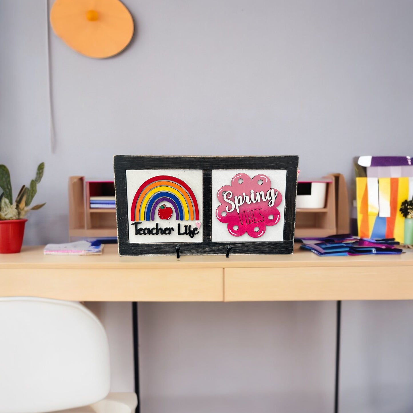 Double Base - Distressed Black (Tile & Trend)