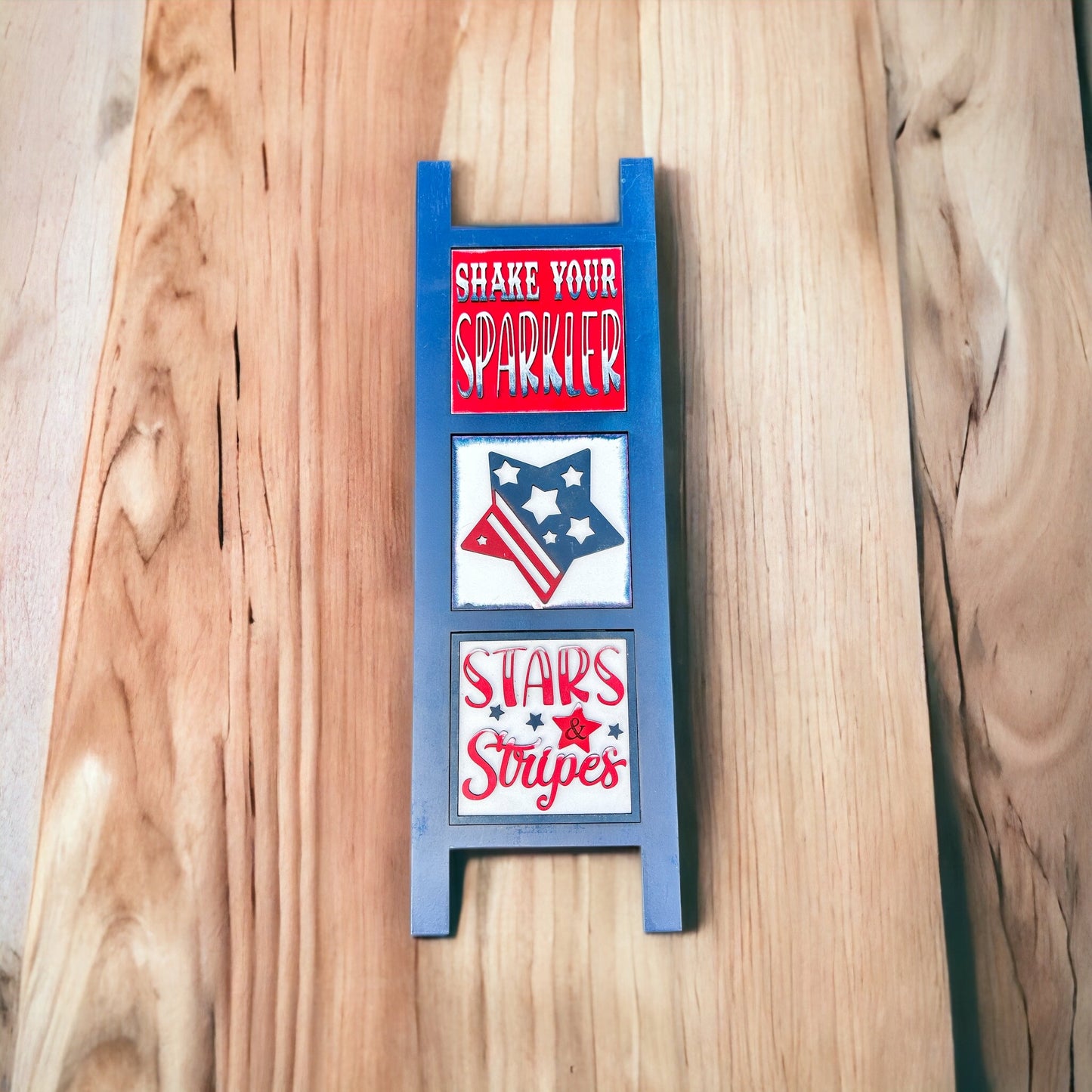 Interchangeable Sign Ladder Base