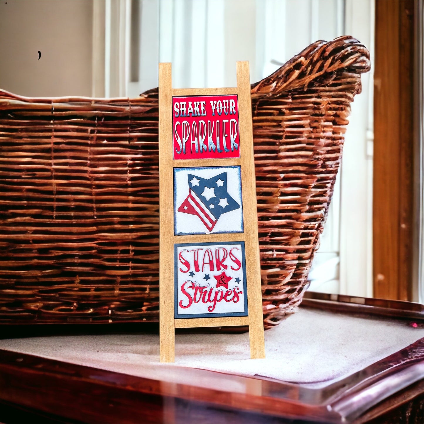 Interchangeable Sign Ladder Base