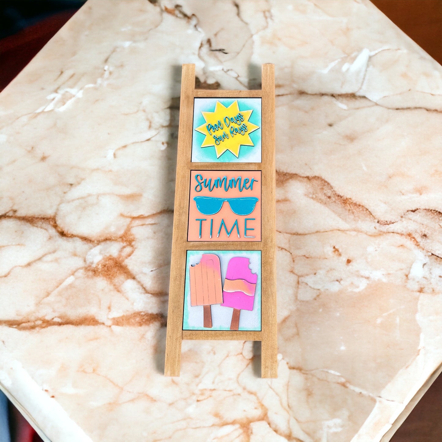 Interchangeable Sign Ladder Base