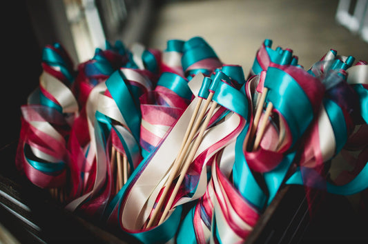 150 DIY Wedding Wands, DIY Wedding, Wedding Wands, Wedding Favors, Send Off Ribbons, Wedding Favor Ideas, Wedding Decorations, Wedding Decor