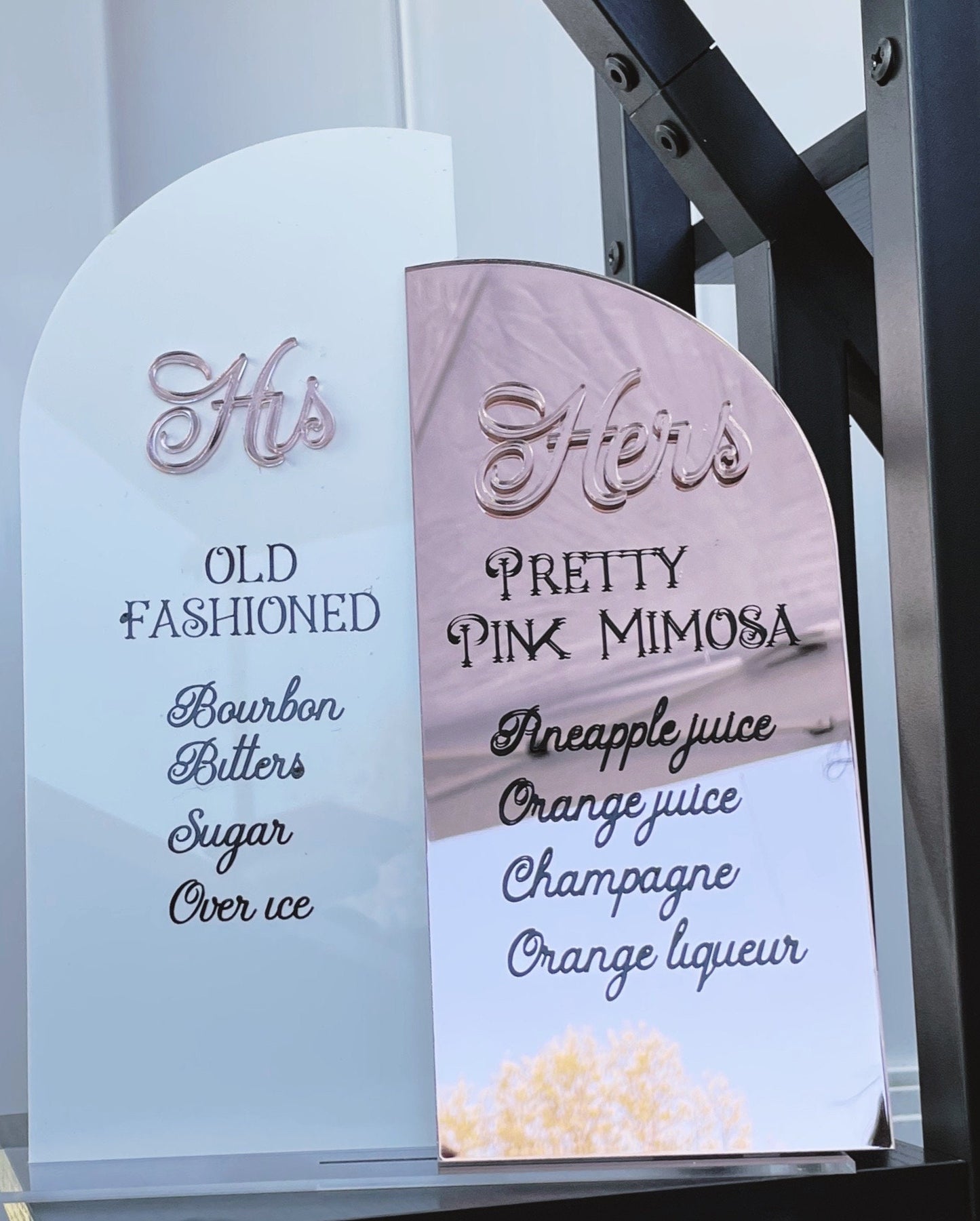 Bar Sign Wedding, Bar Sign Personalized, Bar Sign Wedding Acrylic, Acrylic Bar Sign, Acrylic Sign Custom, Modern Wedding Modern Wedding Sign