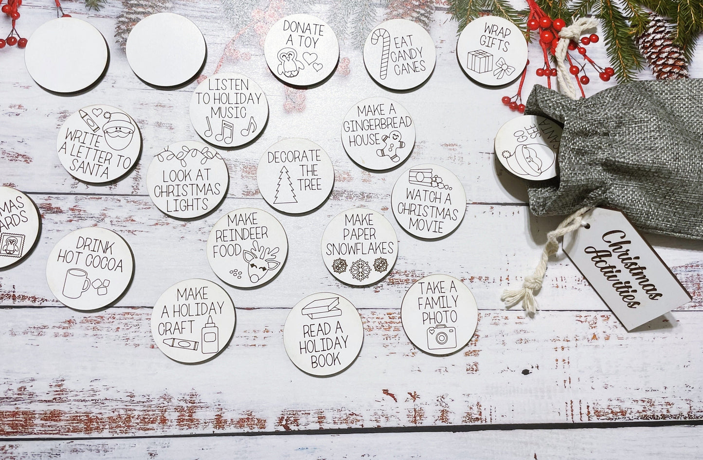 Christmas Activities Bucket List, Family Christmas Activities