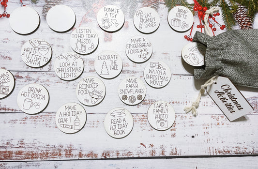 Christmas Activities Bucket List, Family Christmas Activities