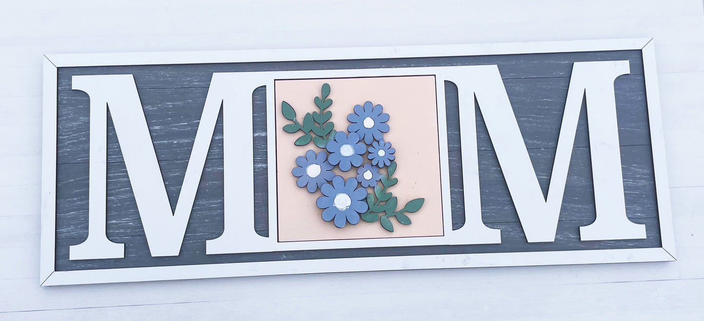 Mothers Day Gift - Interchangeable Sign
