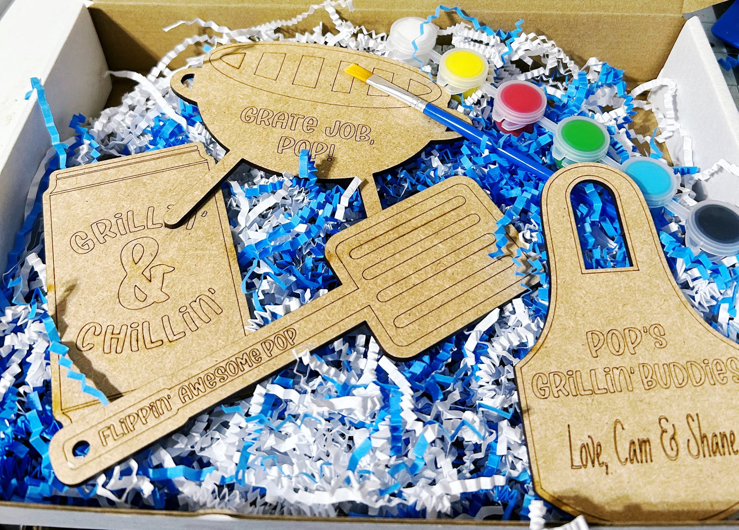 Father's Day Gifts, Fathers Day Gift Ideas, Fathers Day Gift from Kids, Grandparent's Day DIY Gift, Kid Gift Ideas