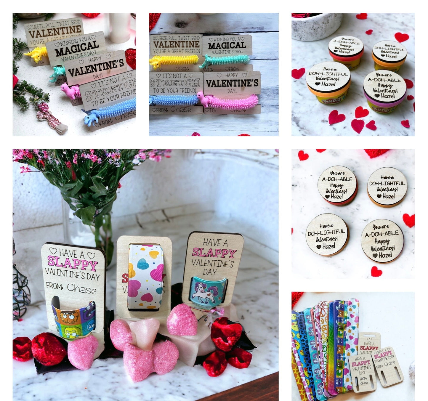 Class Valentine’s Day Slap Bracelet Gift