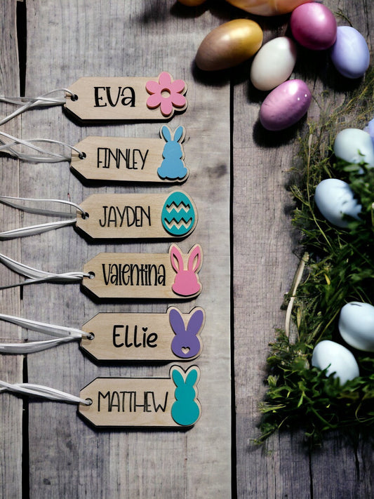 Personalized Easter Basket Tags