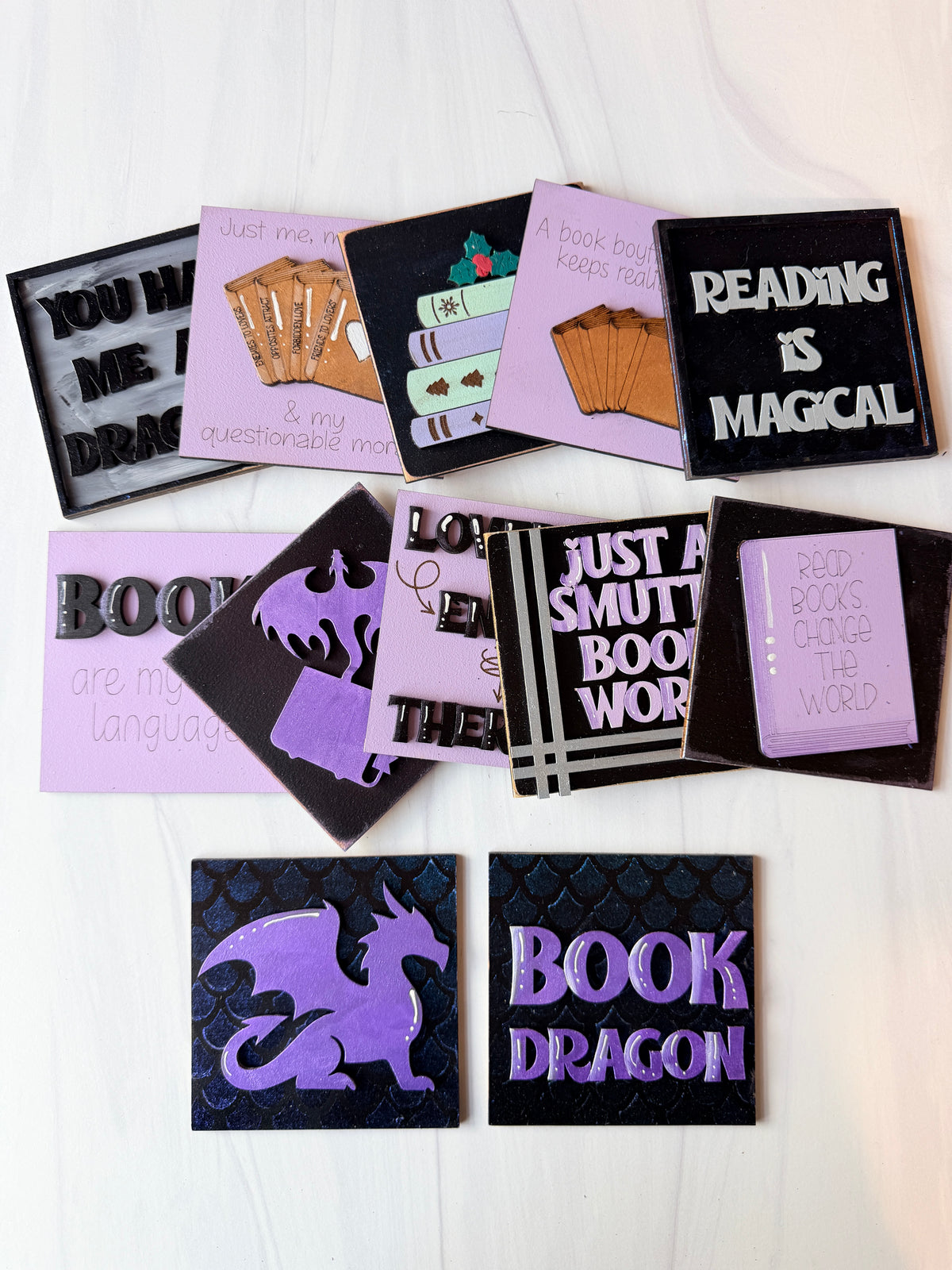 Violet Dragons Tile Collection