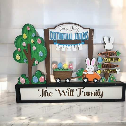 Easter Add On for Wooden Village