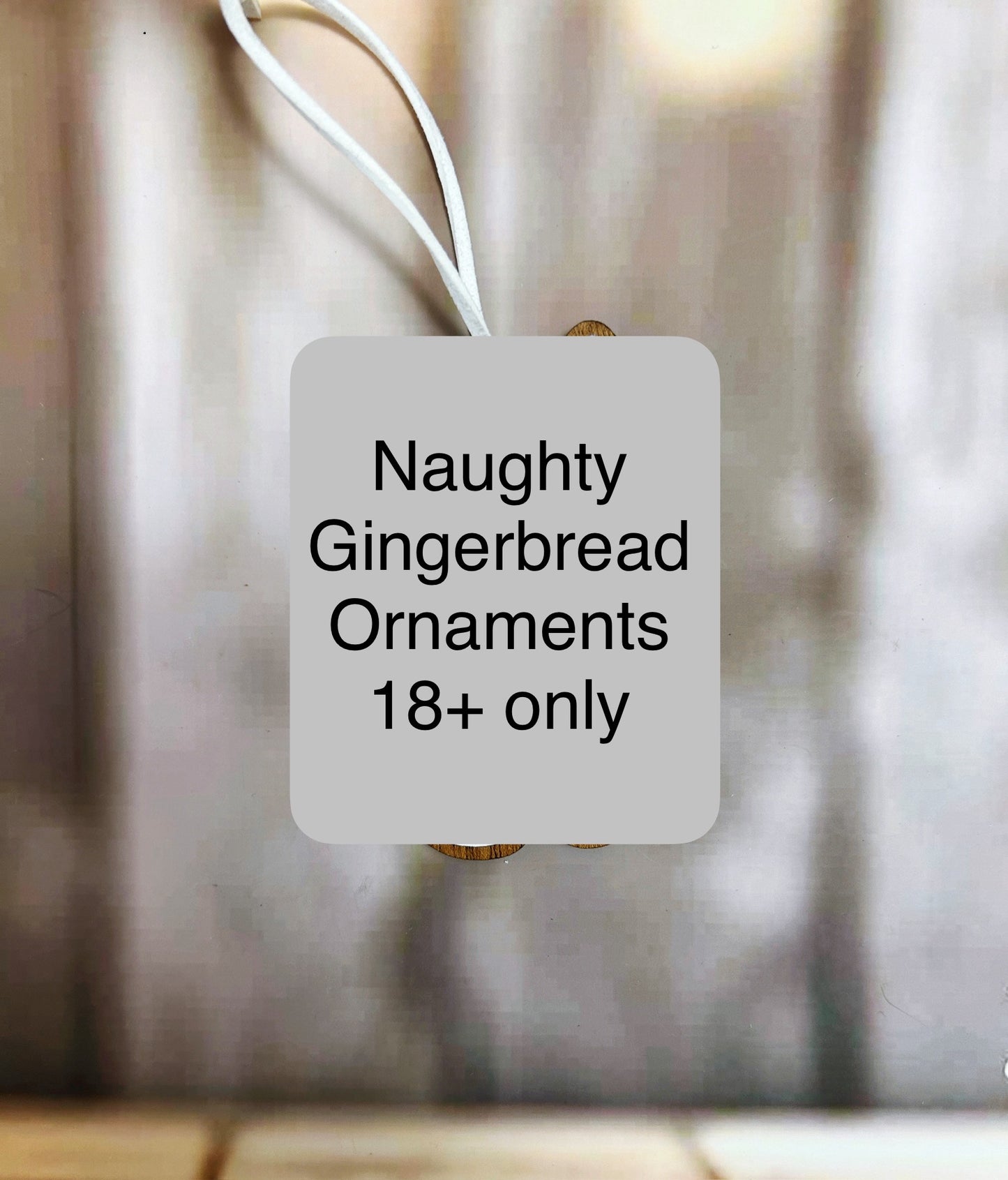 Naughty Christmas Ornament