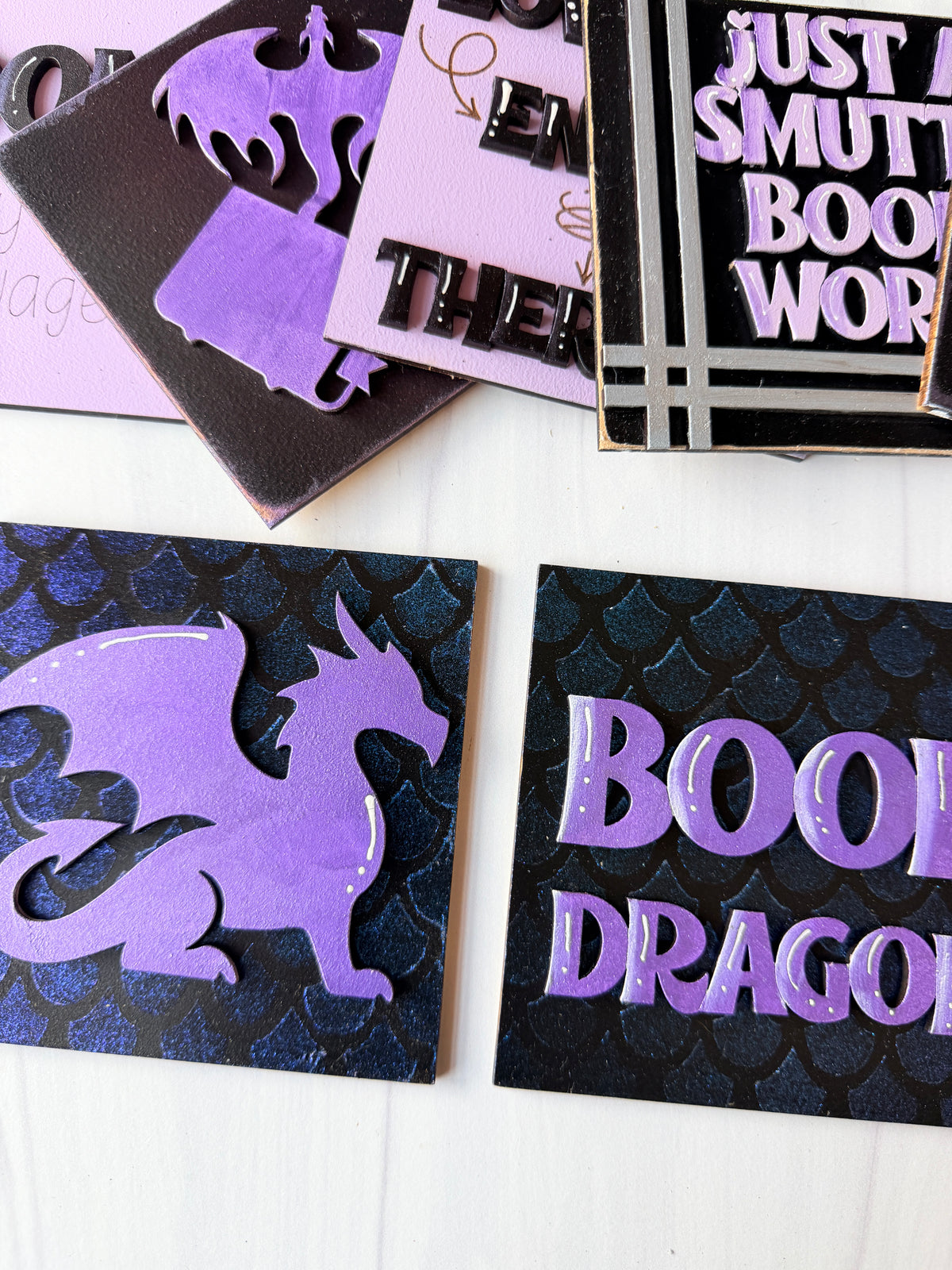 Violet Dragons Tile Collection