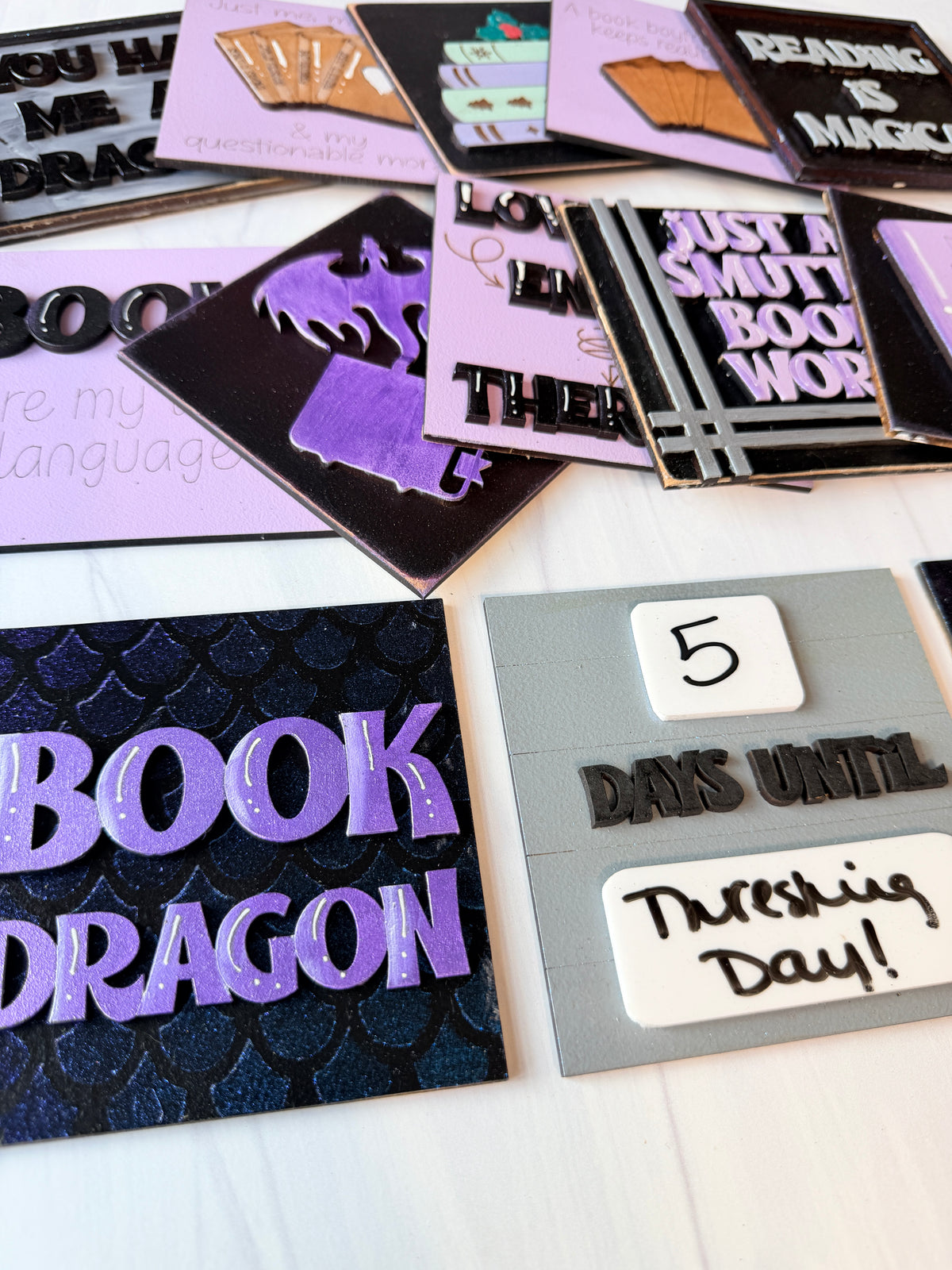 Violet Dragons Tile Collection