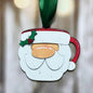 Santa Mug Ornament