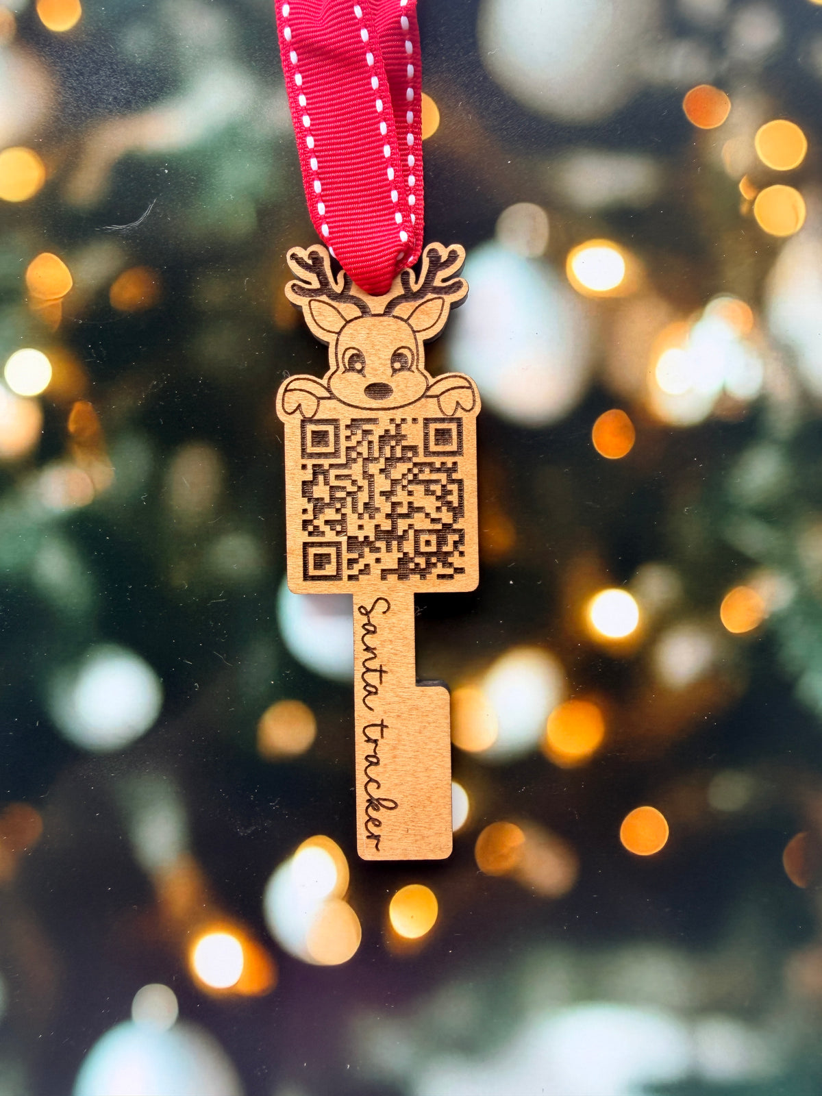 Santa Tracker (NORAD) Key Christmas Ornament