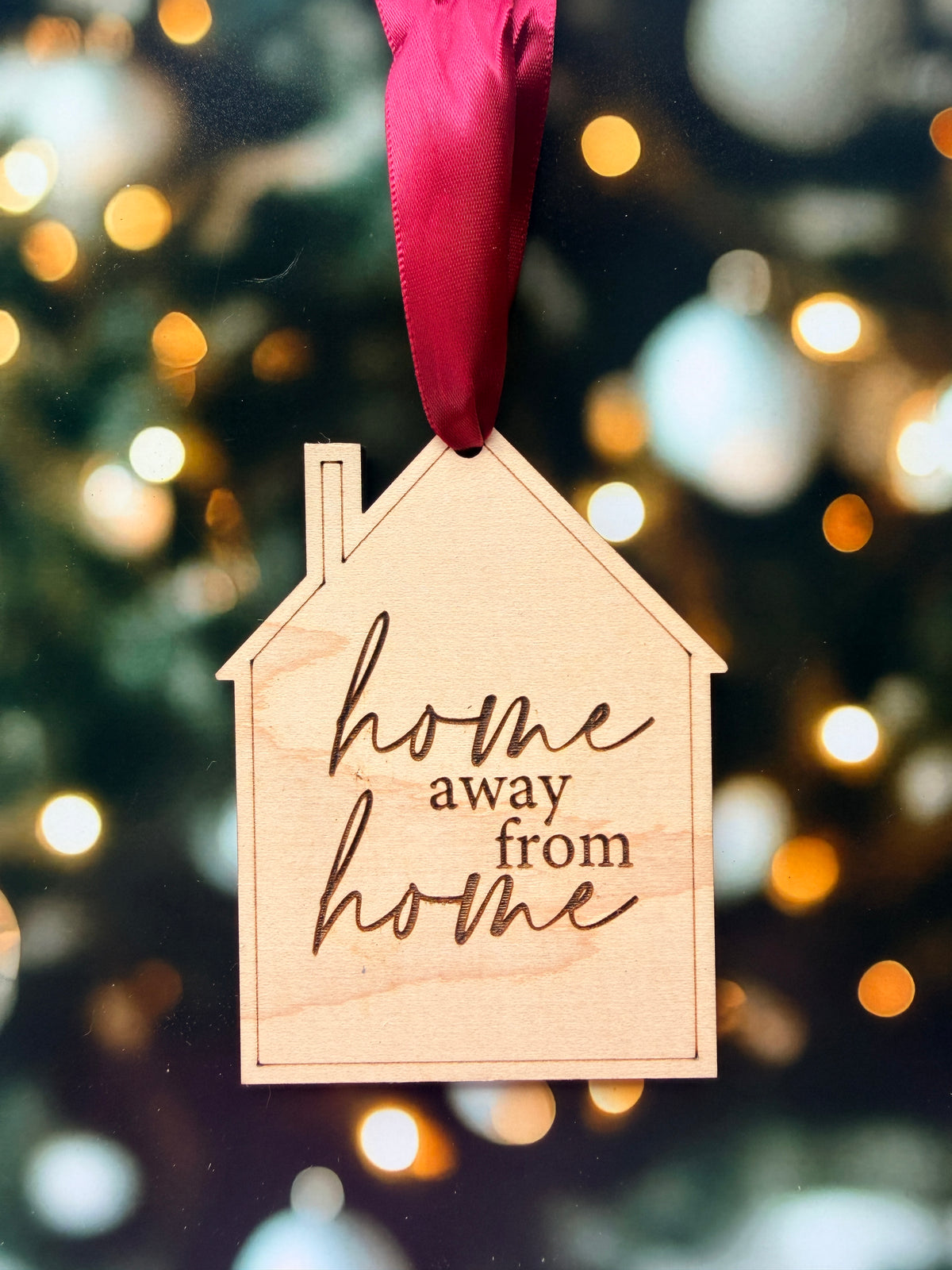 Home away from Home Vacation Christmas Ornament