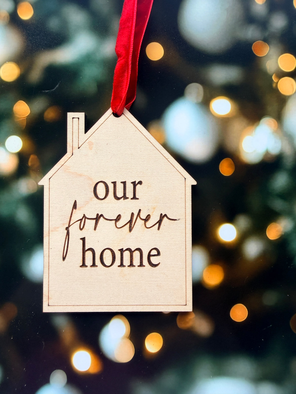 Our Forever Home Christmas Ornament