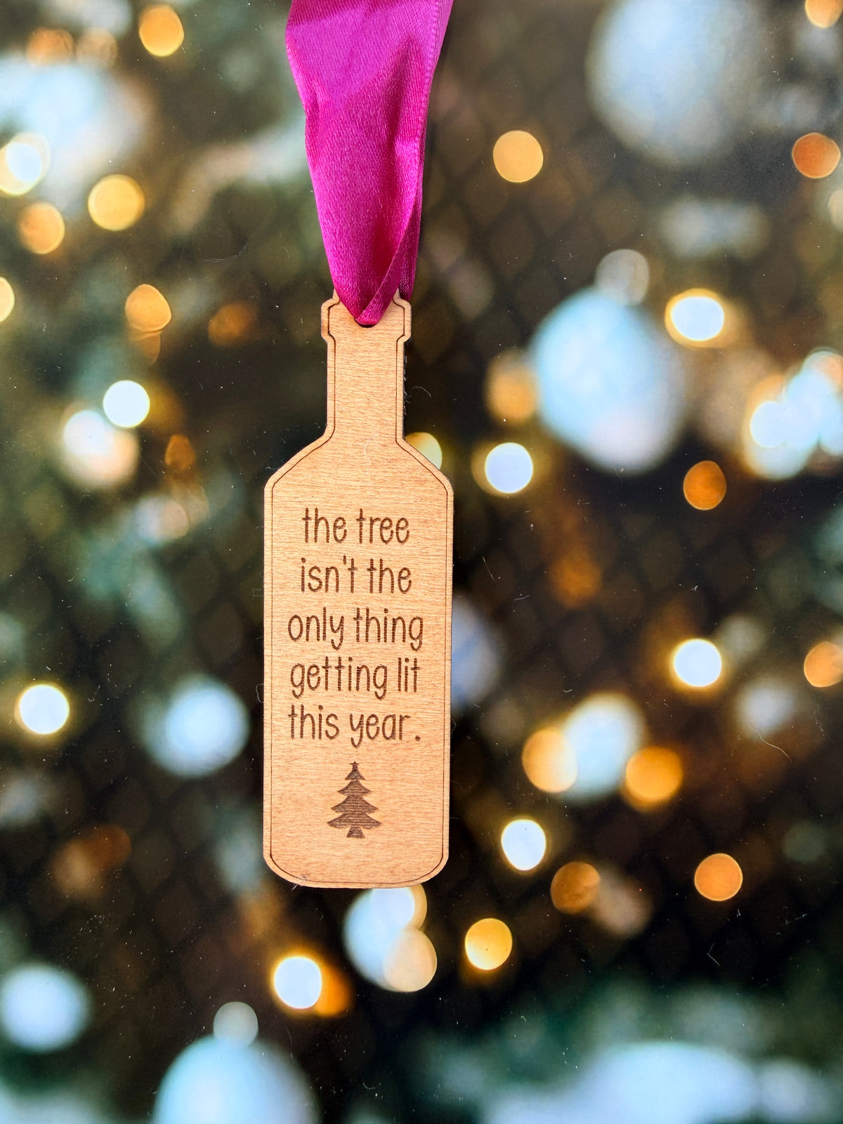 Gettiing Lit Christmas Ornament