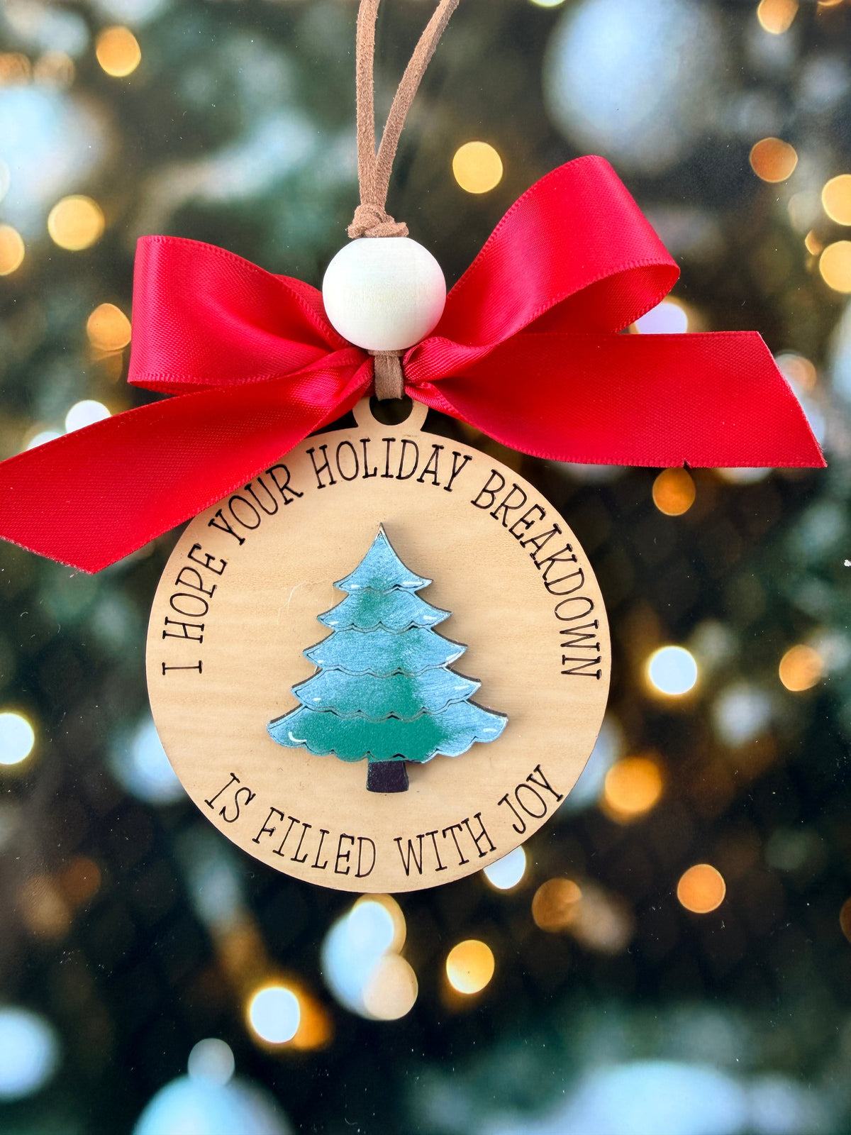 Holiday Breakdown Christmas Ornament