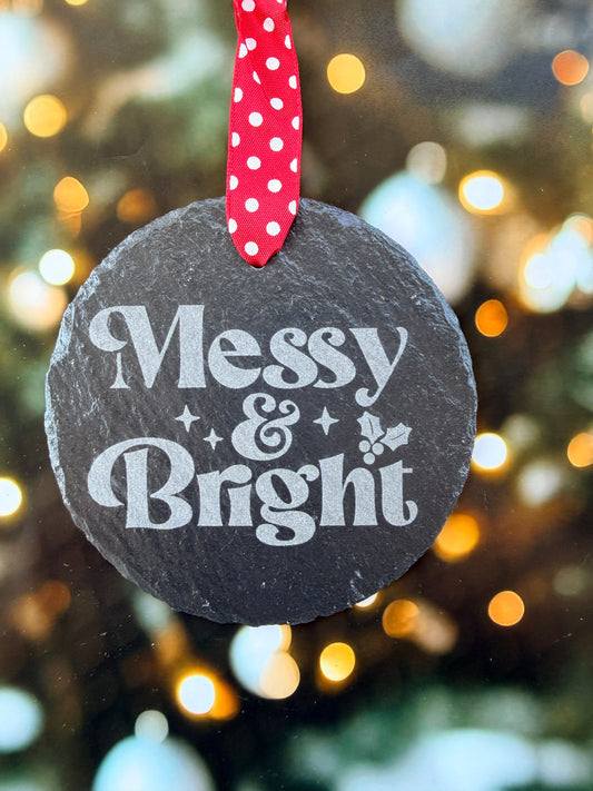 Messy & Bright Christmas Ornament