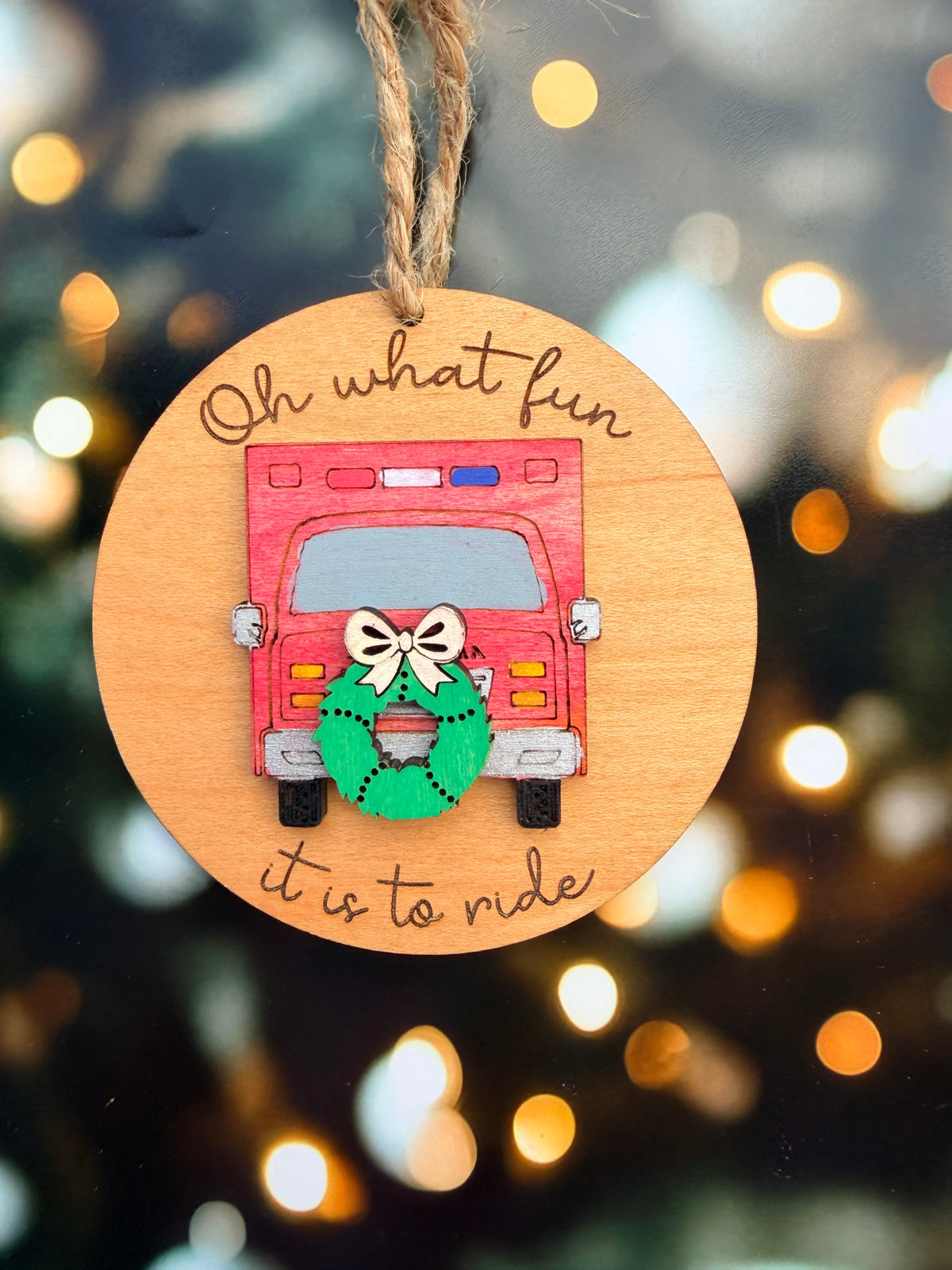 EMT Christmas Ornament