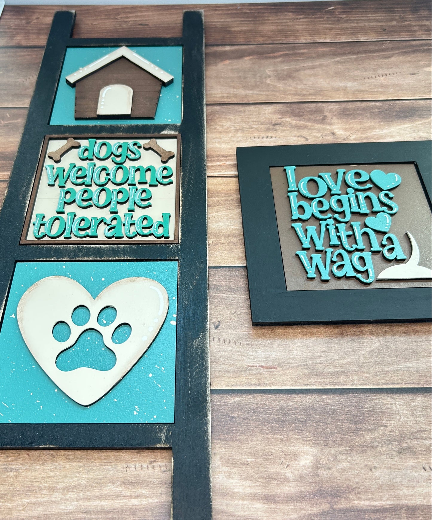 Love Begins with a Wag Tile Collection