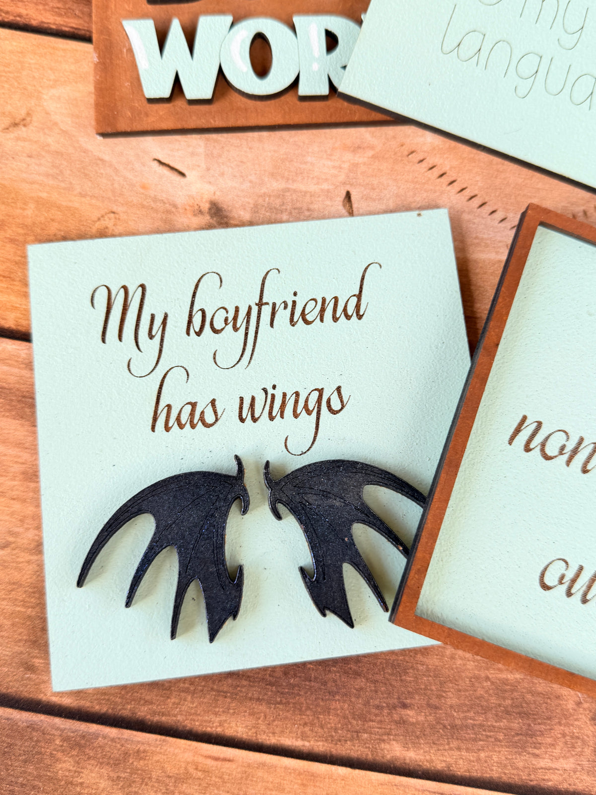 My Boyfriend has Wings Tile Collection