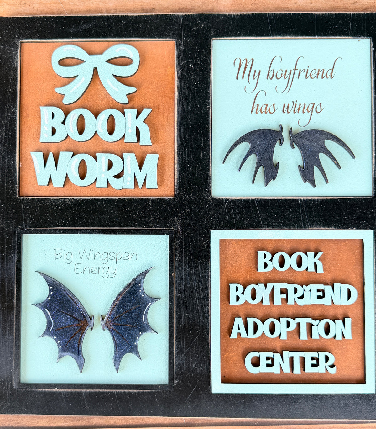 My Boyfriend has Wings Tile Collection
