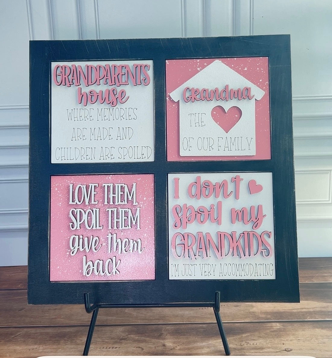 Pink Grandparent Tile Collection