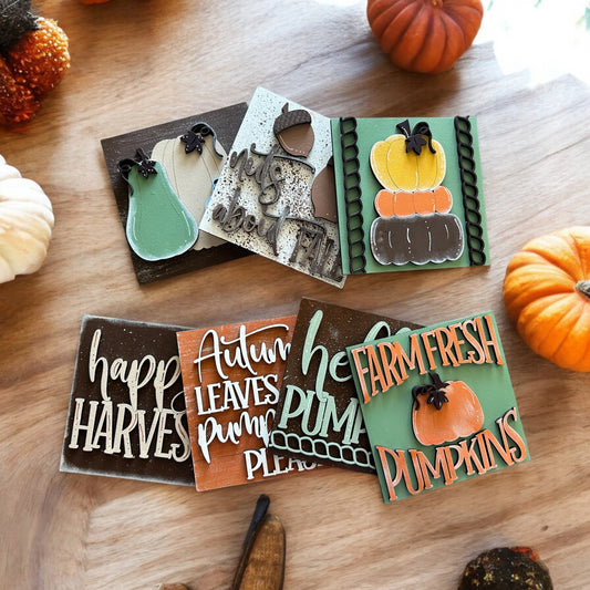 Farm Fresh Pumpkins Tiles