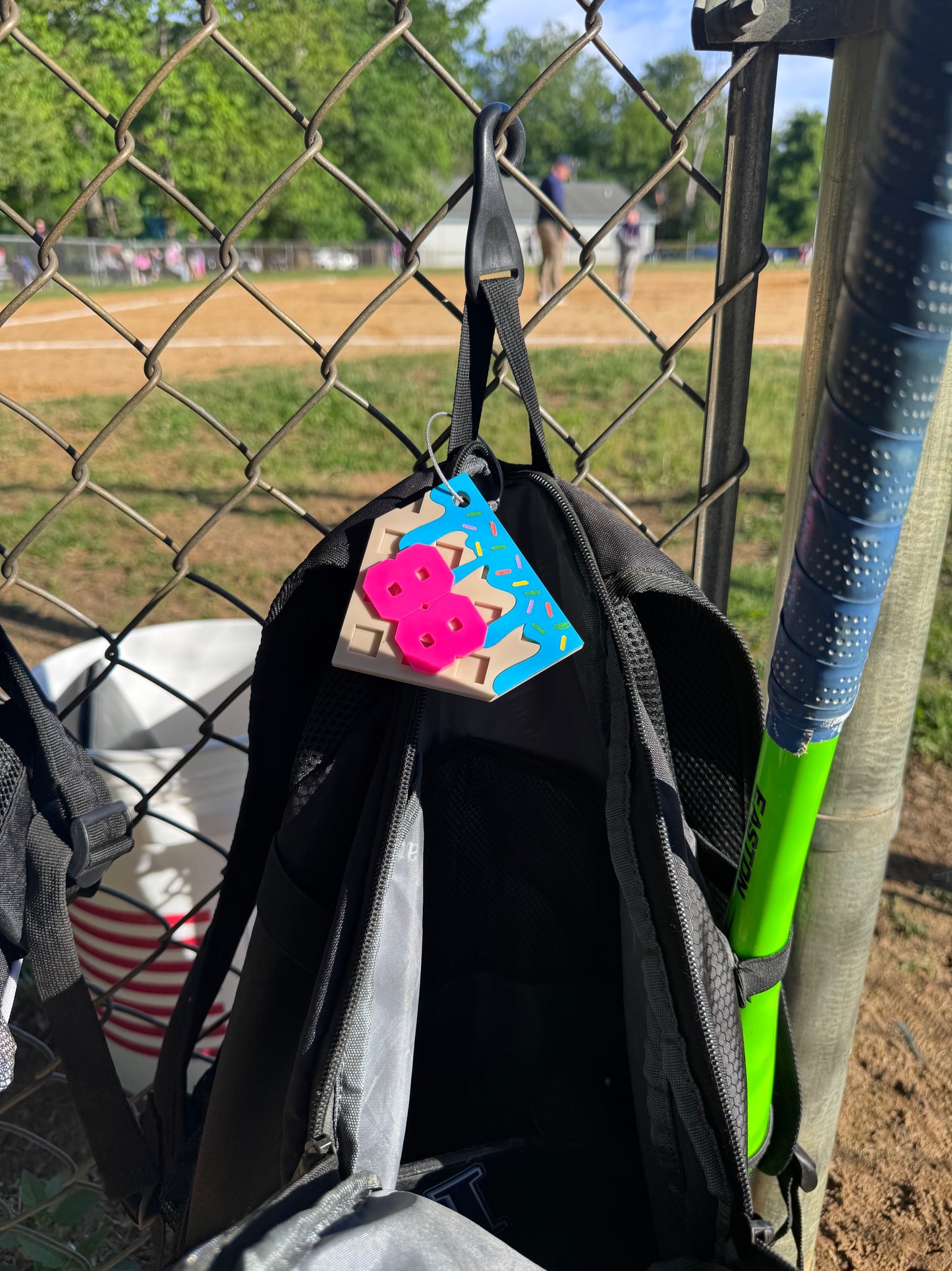 Baseball Drip Bag Tags