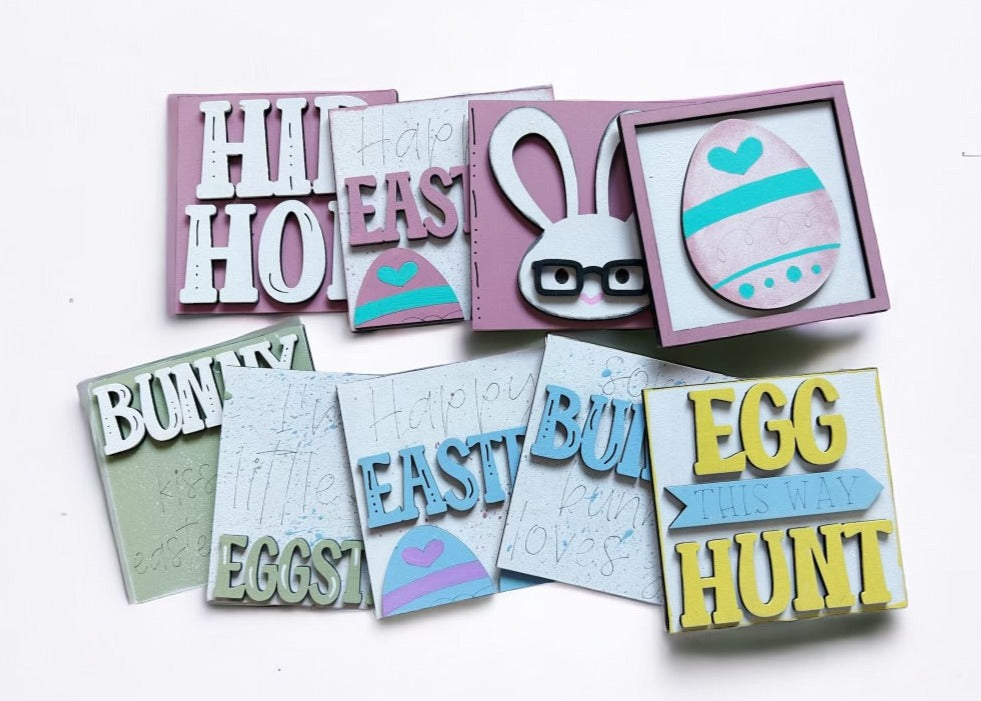 Easter Interchangeable Sign Tiles