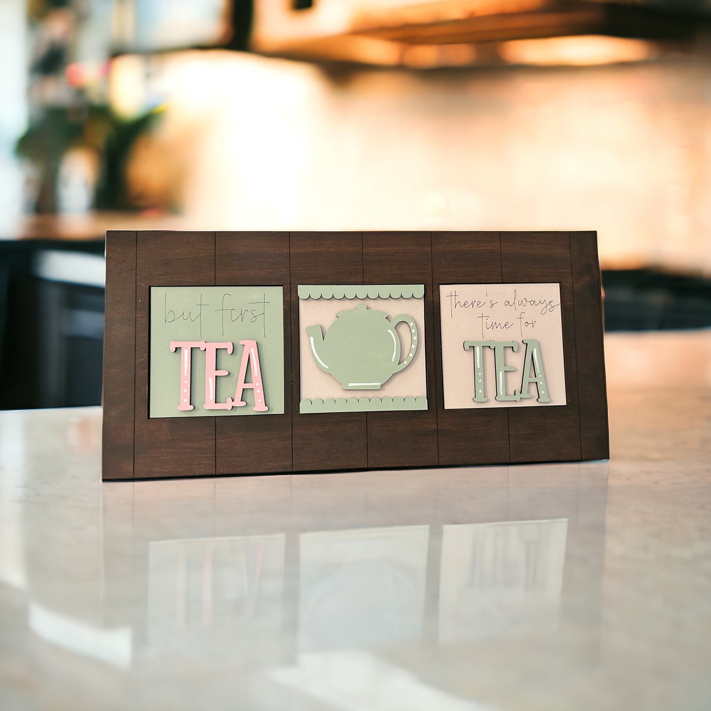 Tea Interchangeable Sign Tiles