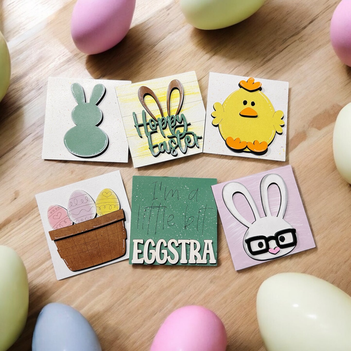 Hoppy Easter Tiles