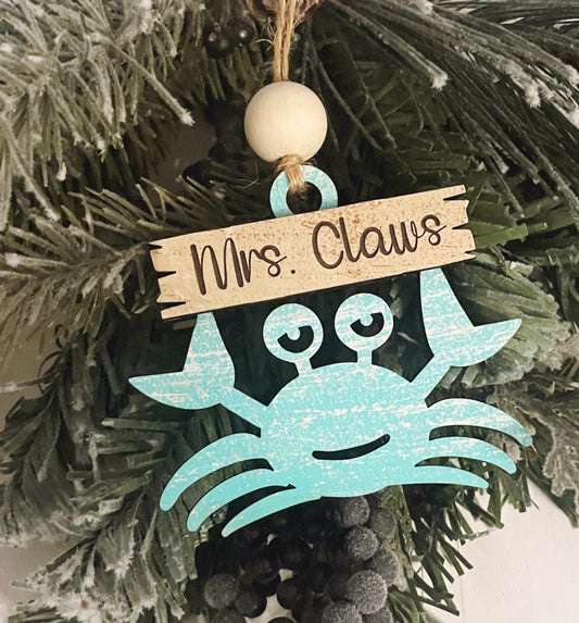 Beach Ornaments, Beach Christmas Ornaments