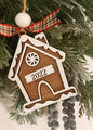 Gingerbread Ornament Gift, Gingerbread House Ornament, 2023 Gift Ideas, Gift Ideas for Couple, Gift Ideas for Him, Gift Ideas for Her