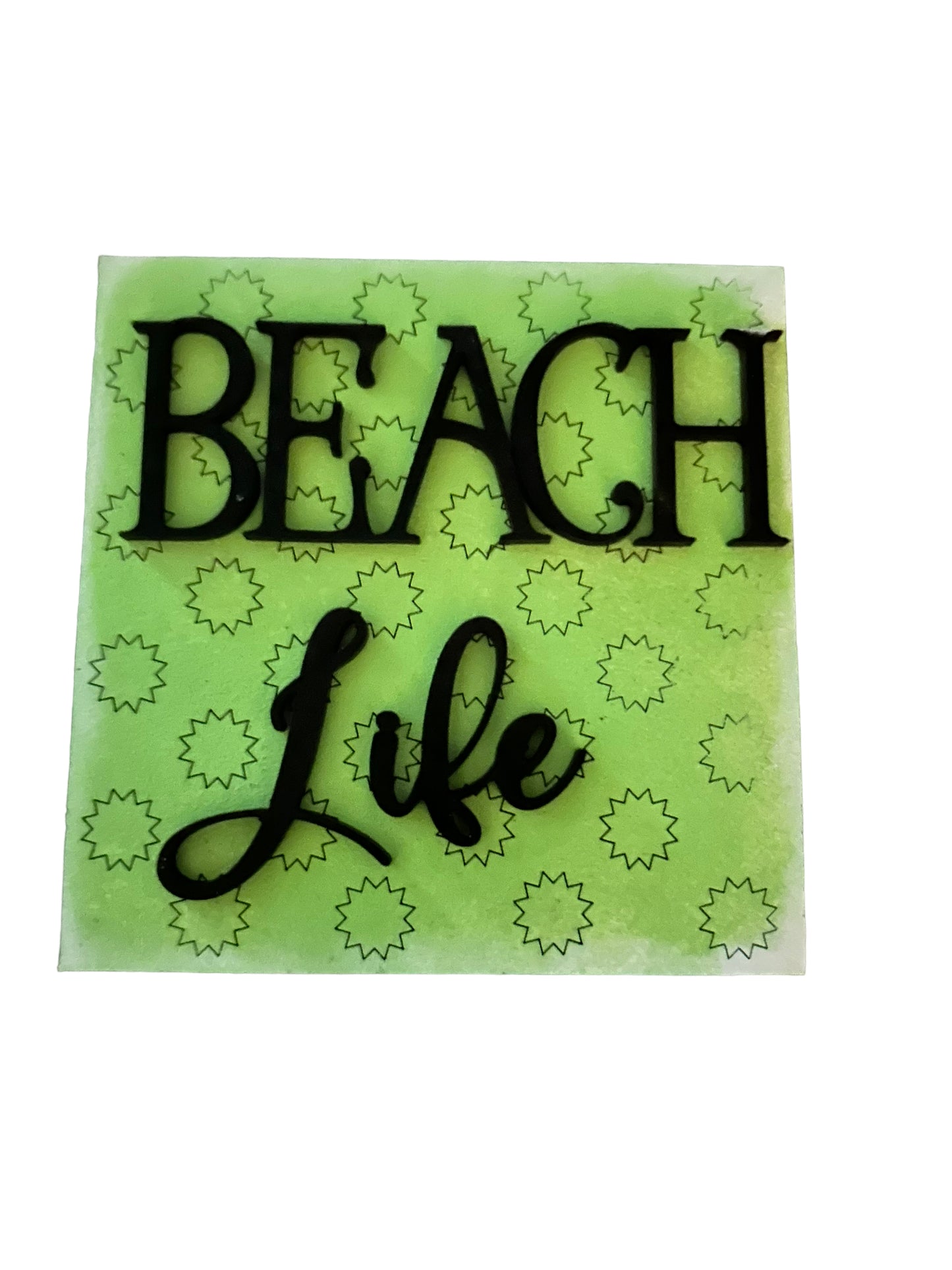 Beach Life Interchangeable tile